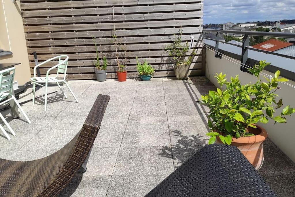 Ti Mat Lägenhet Saint-Brieuc Exteriör bild